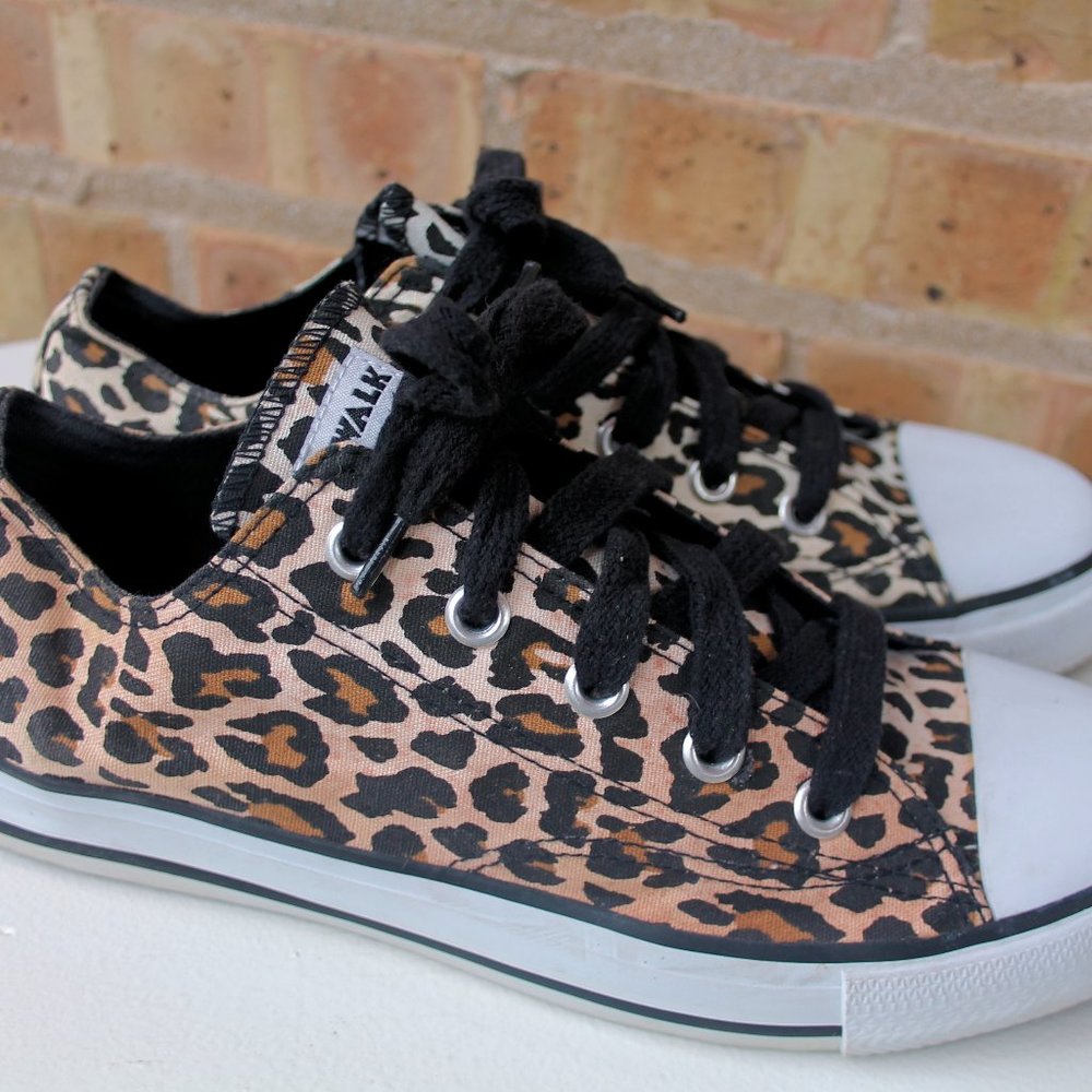 Leopard Airwalk Tennis Shoes 9.5 Cheetah Women's